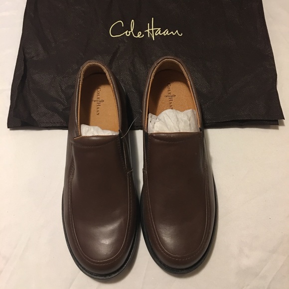 Cole Haan brown boys shoes - Picture 1 of 2